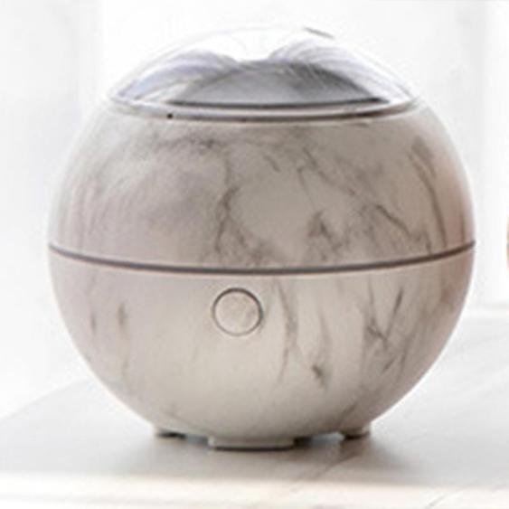 diffuseur darômes 100ML à faible bruit, stable et de belle apparence Humidificateur darômes USB pour la voiture, la chambre à coucher et le grain de marbre