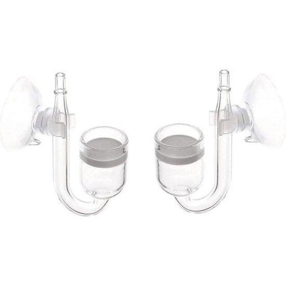 Diffuseur de CO en verre avec compteur de bulles pour plantes daquarium