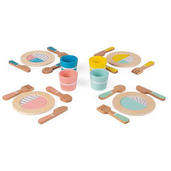Dinette En Bois Beige