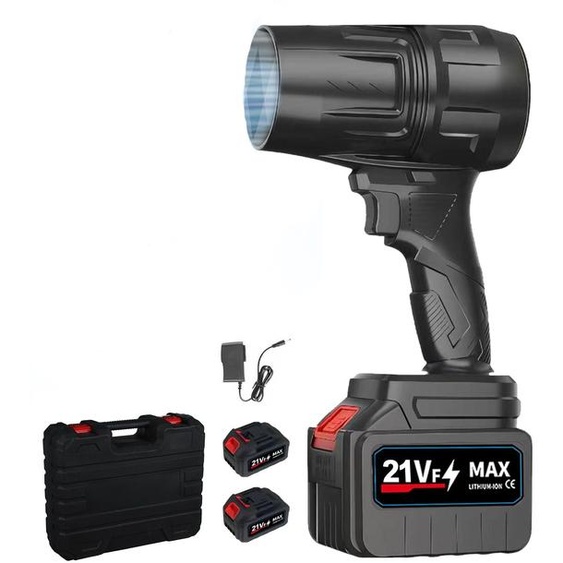Dispositif portable pour désembuer les voitures, 21 V, batterie 2 x 3000 mAh, soufflerie turbo