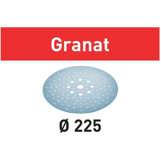 Disque abrasif GRANAT STF D225/128 P120 GR/25 - FESTOOL - 205657