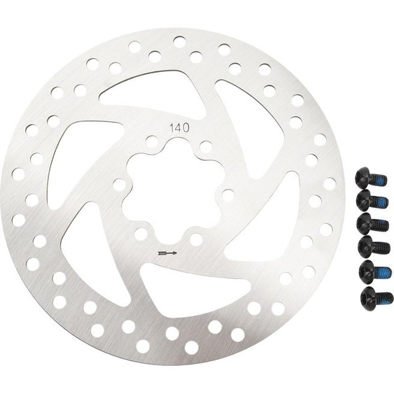 Disque de frein, 140mm, acier inoxydable, pièce de rechange pour scooter électrique, convient pour Ninebot F20 F30 F40, KUGOO M4, Speedway 4, Zero 10X