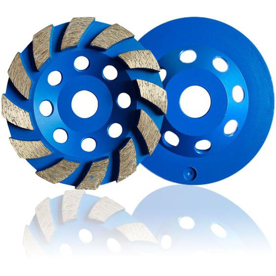 Sdlogal - Disque Diamant Abrasif Ultrixe, Meule Diamantée 125 x 20 mm, Meule Diamantée Universelle pour Poncer Béton, Pierre, Granit Chape,