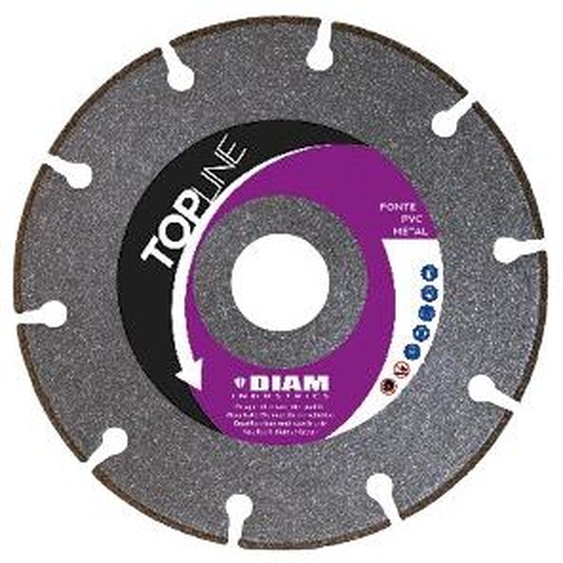 Disque diamant acier 125x22,23mm - DIAM INDUSTRIES - SPI125