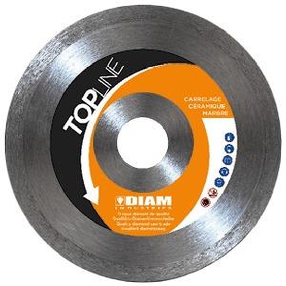 Disque diamant classique 180x25,4mm - DIAM INDUSTRIE - CR80180