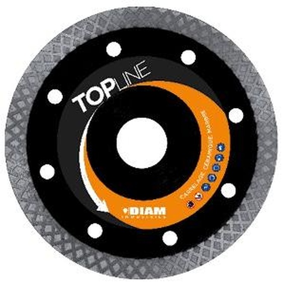 Disque diamant pour carrelage céramique 125x22,3mm - DIAM INDUSTRIES - FC90125