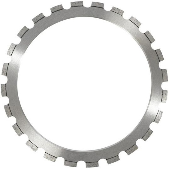 Disque diamanté - Lame de scie circulaire - Coupes profondes - 24 dents - Soudé au laser - Profondeur de coupe maximale 310 mm - Pour le béton - Argent
