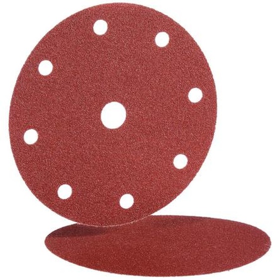 Disque papier velcro BW115 150mm 9 trous grains 120 boîte de 100 - HERMES - 6537828