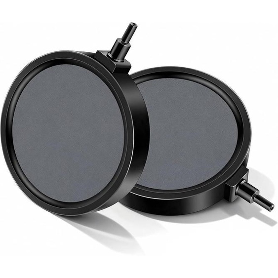 Disques daération, 2 pièces, 10 cm, compatibles avec les tuyaux de 4 mm/8 mm, pour aquarium et étang