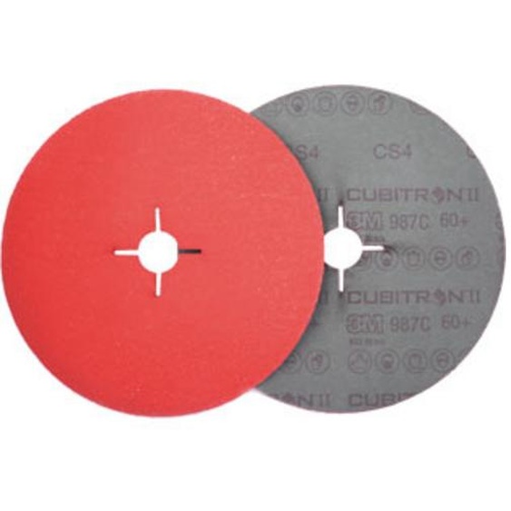 Disques fibre Cubitron™ II 987C D125mm G80 - 3M - P27650
