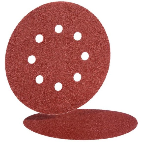 Disques velcro BW 115 125mm 8T G.120 boite de 100 - HERMES - 6542858