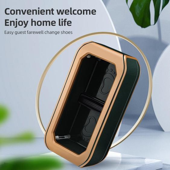 Distributeur automatique de couvre-chaussures – Distributeur contenant 100 couvre-chaussures antidérapants jetables, portable, pour lintérieur, la maison, les supermarchés, les magasins,