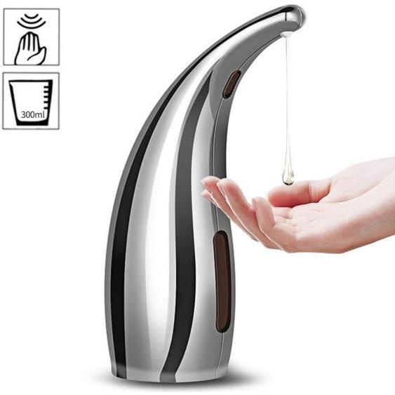 Distributeur de savon automatique 300 ml Infrarouge Hand-free Distributeur de savon sans contact Plat Liquide Lotion Gel Shampooing