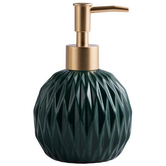 Distributeur de savon en cramique bouteille de lotion pour salle de bain nordique 1 bouteille ronde vert couleurs mu ABRI DE JARDIN