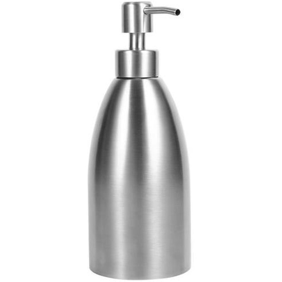 Distributeur de savon - GOTOTOP - 500 ml - Acier inoxydable 304 - Résistant à la corrosion - Style classique