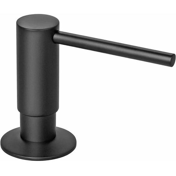 Distributeur de savon noir de 500 ml avec pompe savon pour vier de cuisine PZCC