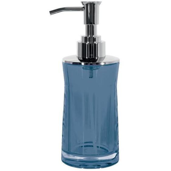 Distributeur de savon - SPIRELLA - SYDNEY - Acrylique - Bleu transparent - Classique