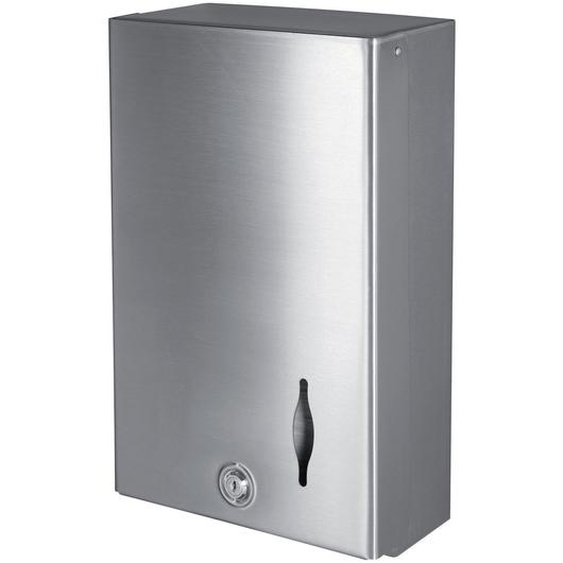 Distributeur essuie-mains enchevêtrés inox brossé