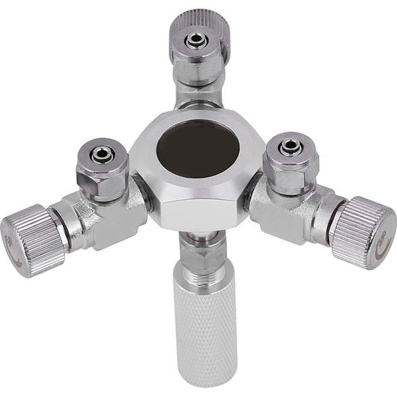 Distributeur multiple pour régulateur de CO2 daquarium, vanne de distribution de CO2 pour aquariums (triple)
