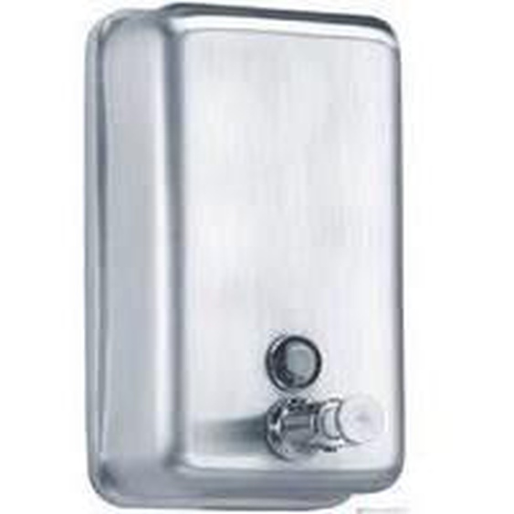 DISTRIBUTEUR SAVON LIQUIDE INOX 850ML FERMETURE A