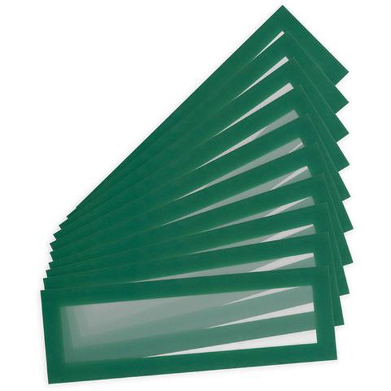 DJOIS by Tarifold Magneto Pro Solo - Pochette murale en-tête - Cadre vert - Lot de 10