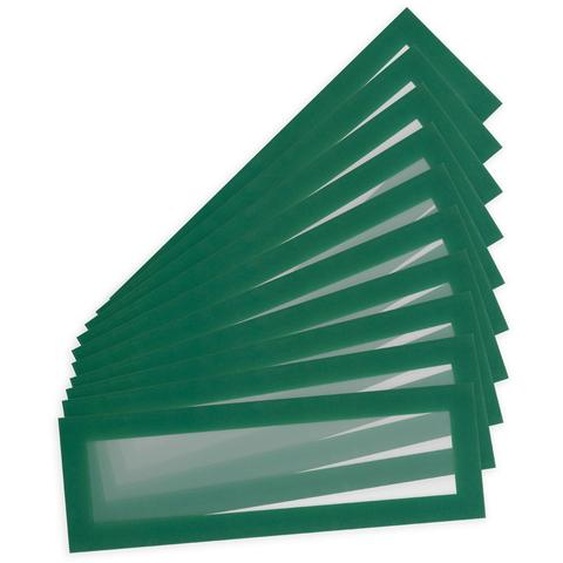 DJOIS by Tarifold Magneto Pro Solo - Pochette murale en-tête - Cadre vert - Lot de 10