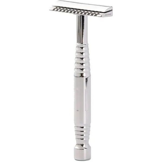 DLCyaqi YAQI Romulus – rasoir de sécurité pour hommes, peigne ouvert, lame AC en acier inoxydable 316, à bord unique