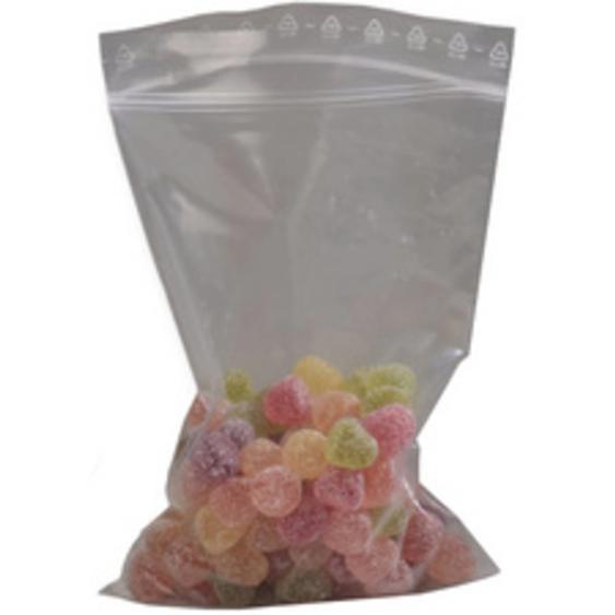 DM-FOLIEN Sachet avec fermeture à pression, 350 x 450 mm