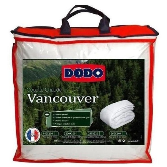 Dodo VANCOUVER Oreillers Dodo, chaud, blanc, 240x260cm