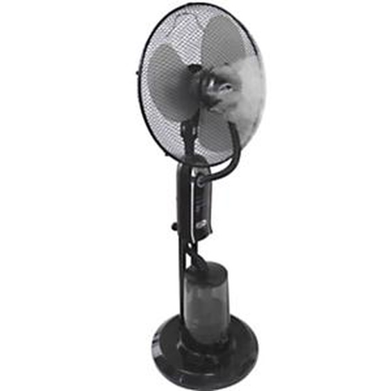 Domair Brumiventilateur dair sur pied 3 vitesses diamètre 40 cm - 75 W - Noir