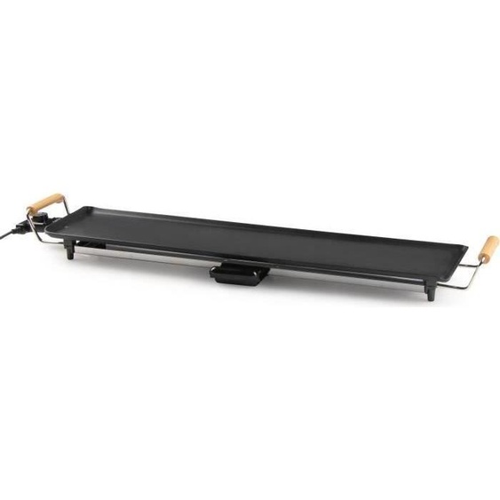 Domo DO8313TP, Plan de travail, Noir, Acier inoxydable, Bois, 900 x 220 mm, 0.85 m, Orientable, 1800 W