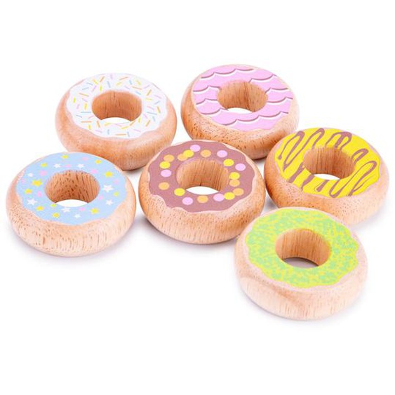 Donuts 6 Pièces Beige