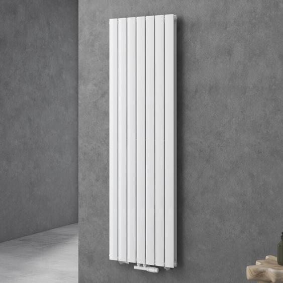 Doporro - Radiateur pour Chauffage Central 180x54cm Radiateur à Eau Chaude Panneau Double Couches Vertical Blanc fv