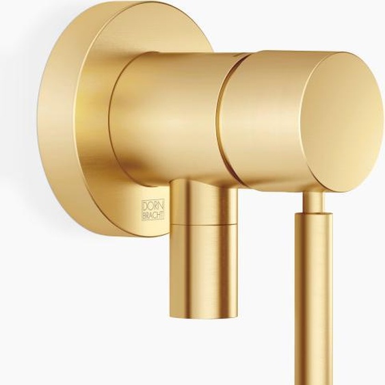 Dornbracht mitigeur monocommandé encastré avec plaques de recouvrement D. 80mm, avec raccord de douche intégré, 36046660-28