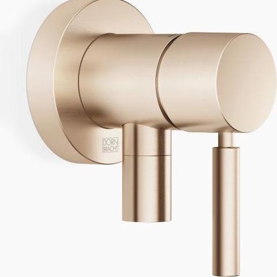 Dornbracht mitigeur monocommandé encastré avec plaques de recouvrement D. 80mm, avec raccord de douche intégré, 36046660-46