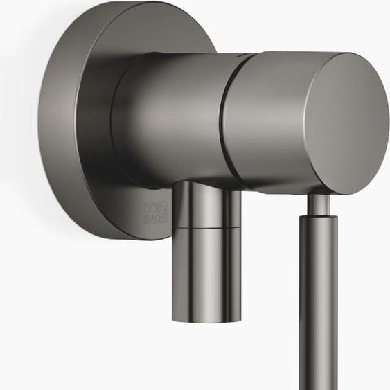 Dornbracht mitigeur monocommandé encastré avec plaques de recouvrement D. 80mm, avec raccord de douche intégré, 36046660-99