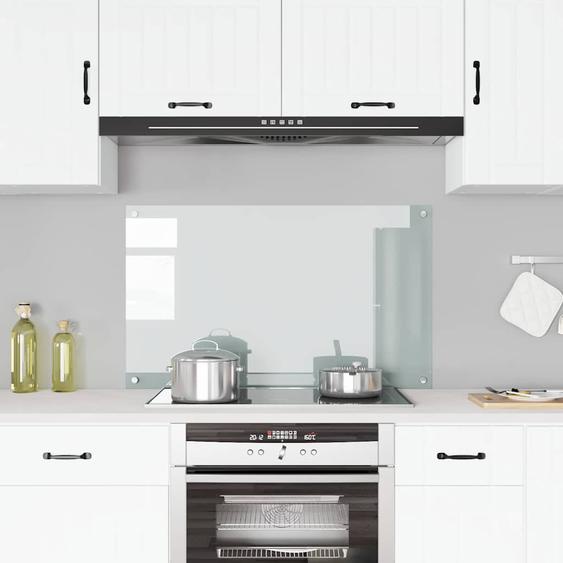 Dosseret de cuisine Transparent 100x60 cm Verre trempé