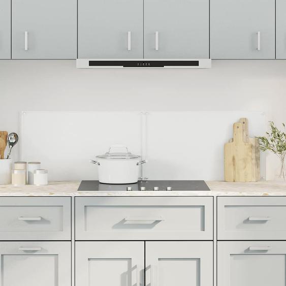 Dosserets de cuisine 2 pcs transparent 70x40 cm verre trempé