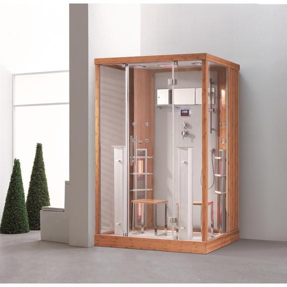 Douche à vapeur Arizona avec sauna infrarouge 145 x 90 cm