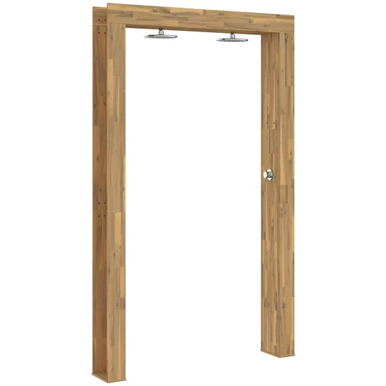 Douche extérieure, 226 cm. Bois dacacia et acier inoxydable