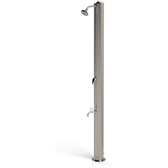 Douche solaire design Tevere X inox : 28 L