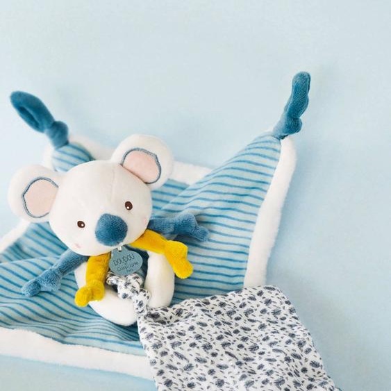 Doudou 25cm Yoca Koala - DOUDOU ET COMPAGNIE bleu