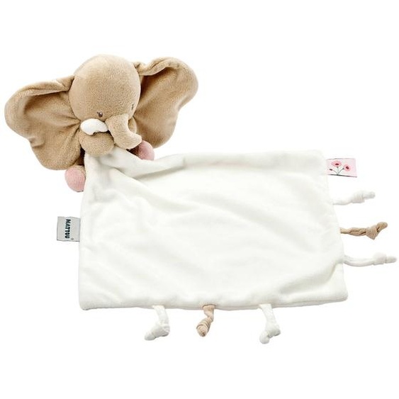 Doudou Câlin Fanfan Léléphant Blanc Crème (27 Cm) Beige, Blanc