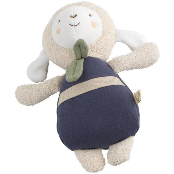 Doudou En Coton Bio Bleu