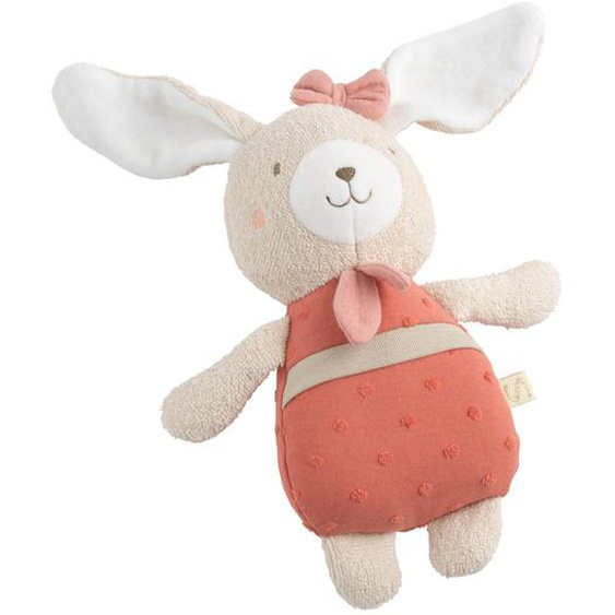 Doudou En Coton Bio Rose