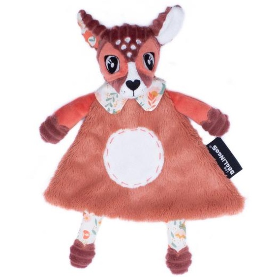 Doudou En Velours Côtelé Rose