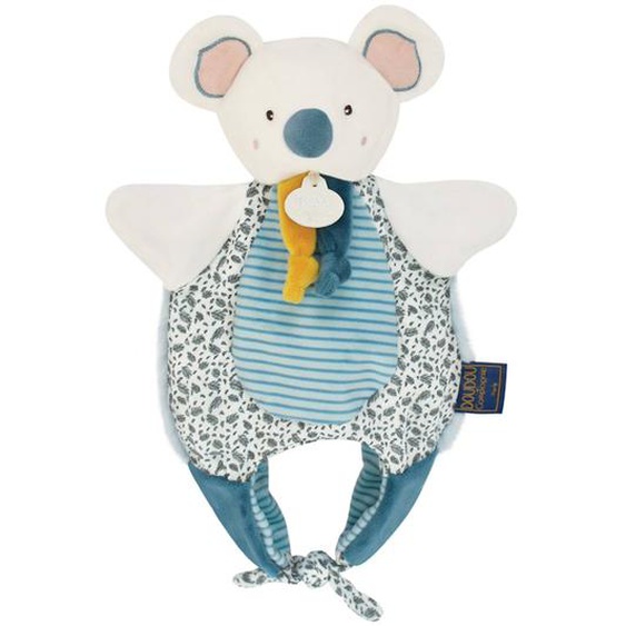 Doudou Koala Marionnette Bleu