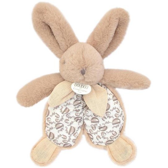 Doudou Lapin Beige Sable 18 Cm Beige