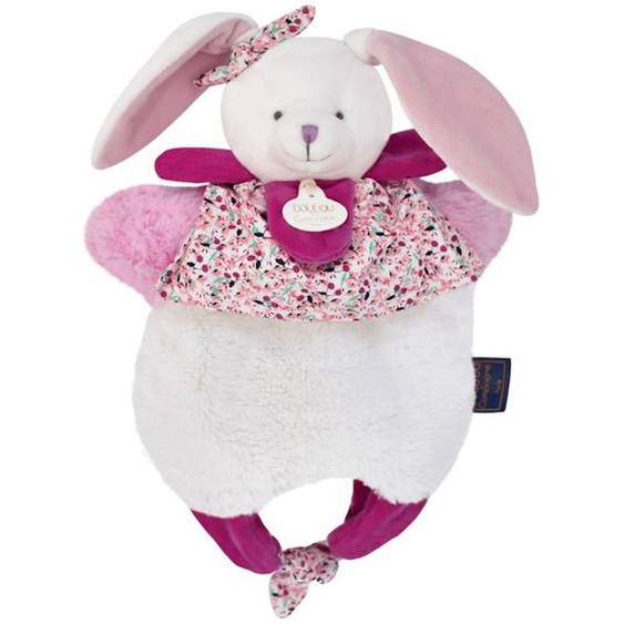 Doudou Lapin Marionnette Blanc