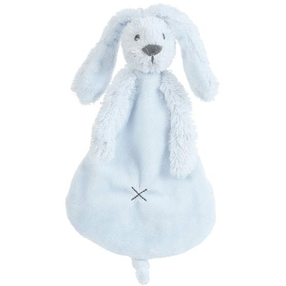 Doudou Lapin Richie 25 Cm Bleu